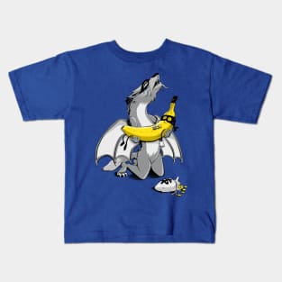 Dragonwolf & the Banana Bandit Kids T-Shirt